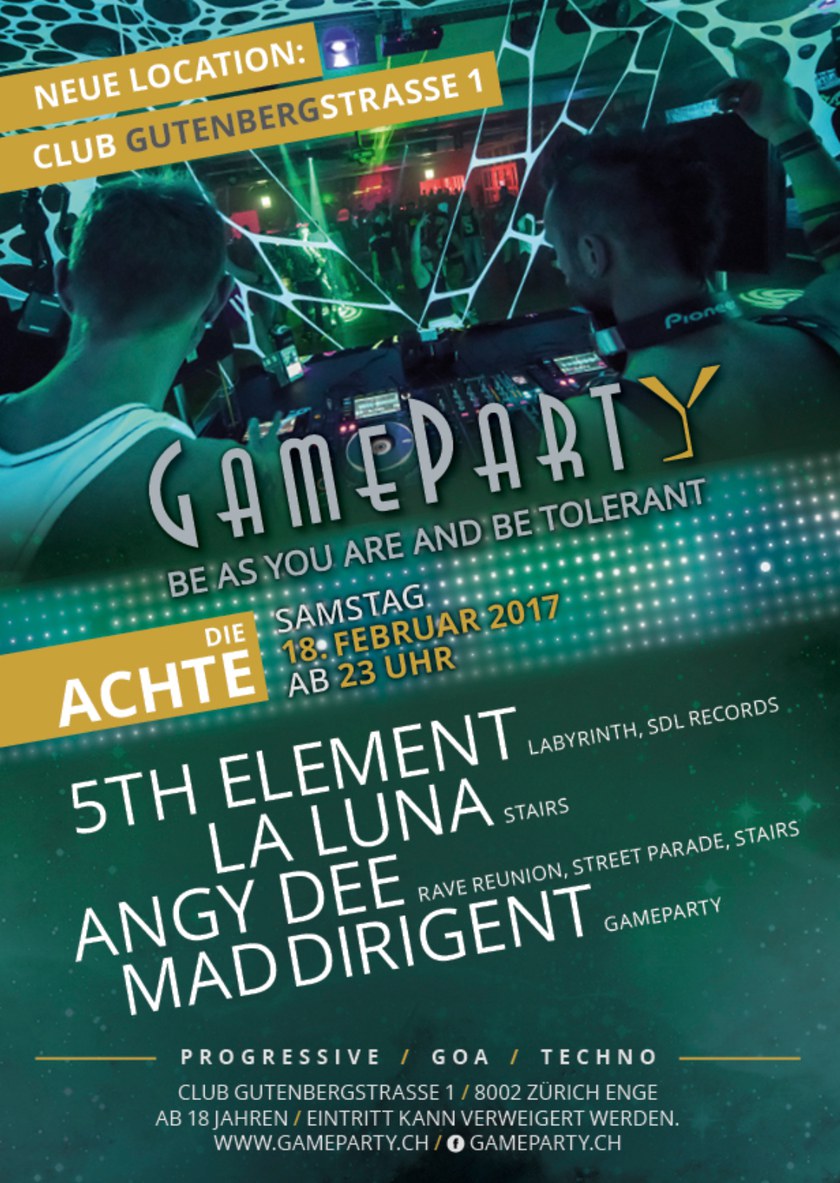 GameParty die Achte