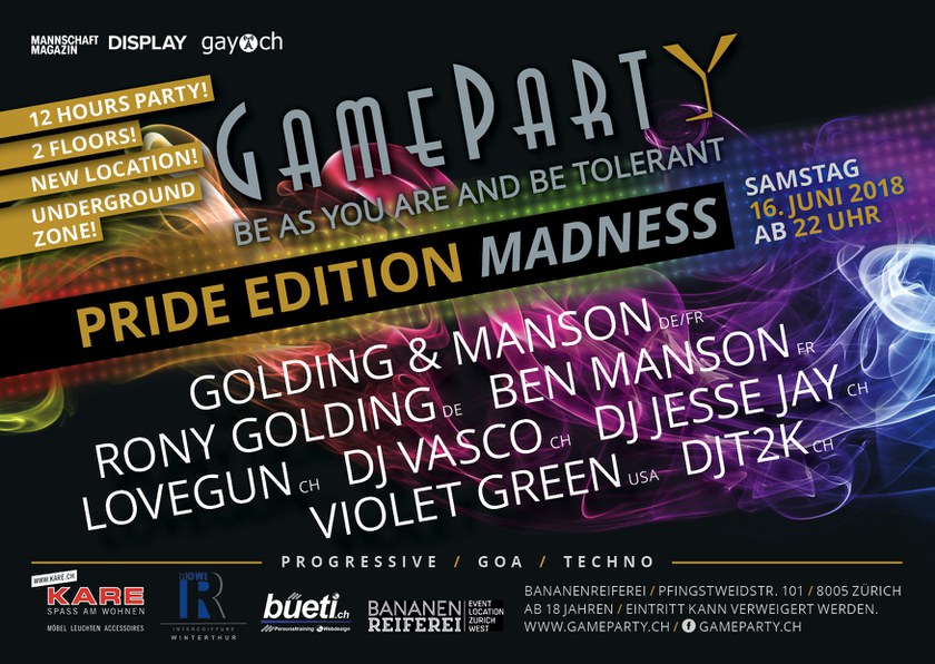 GameParty - Madness