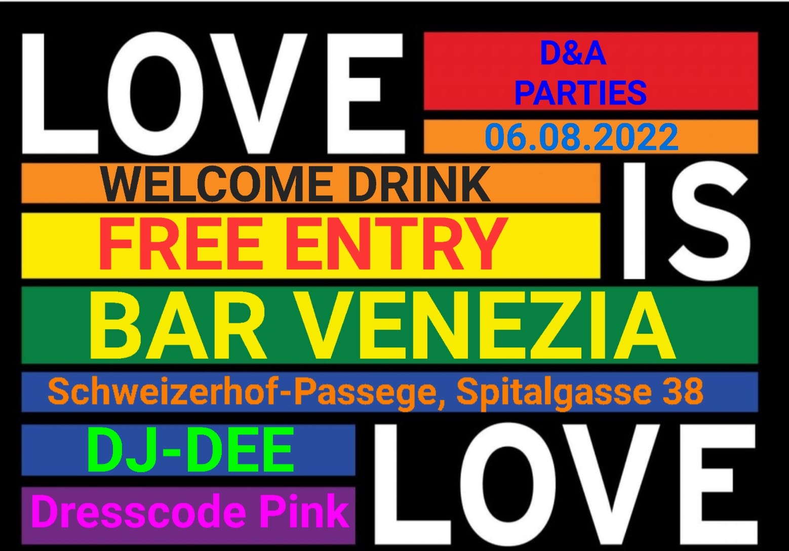 Love Is Love Party Gay Ch Alles Bleibt Anders