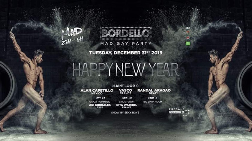 Happy New Year at Bordello