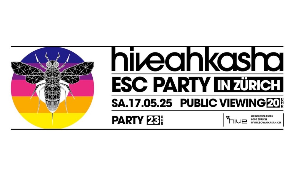 Hiveahkasha: ESC Party in Zürich