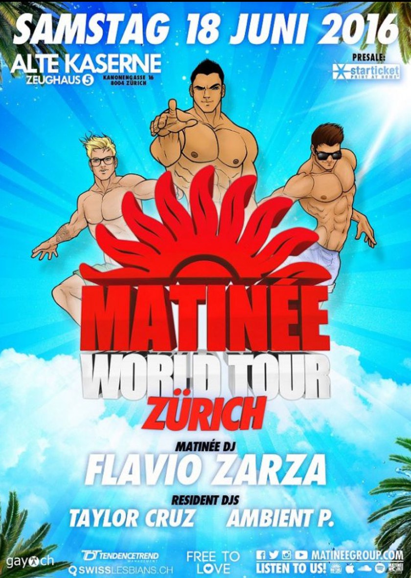 Matinée World Tour Zurich