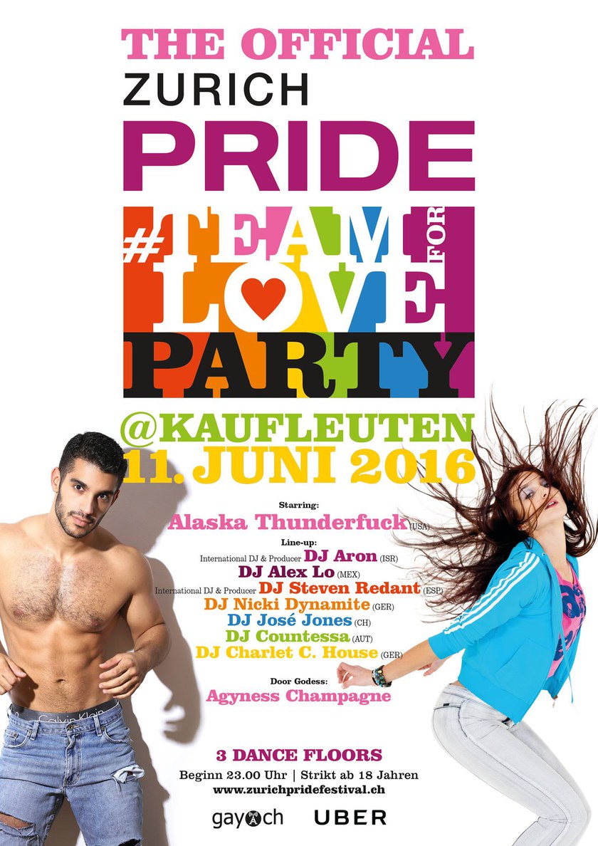 Official Zurich Pride Party