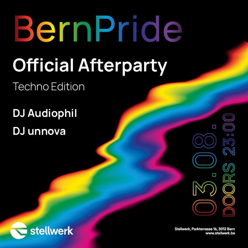 Offizielle BernPride Afterparty: Techno Edition