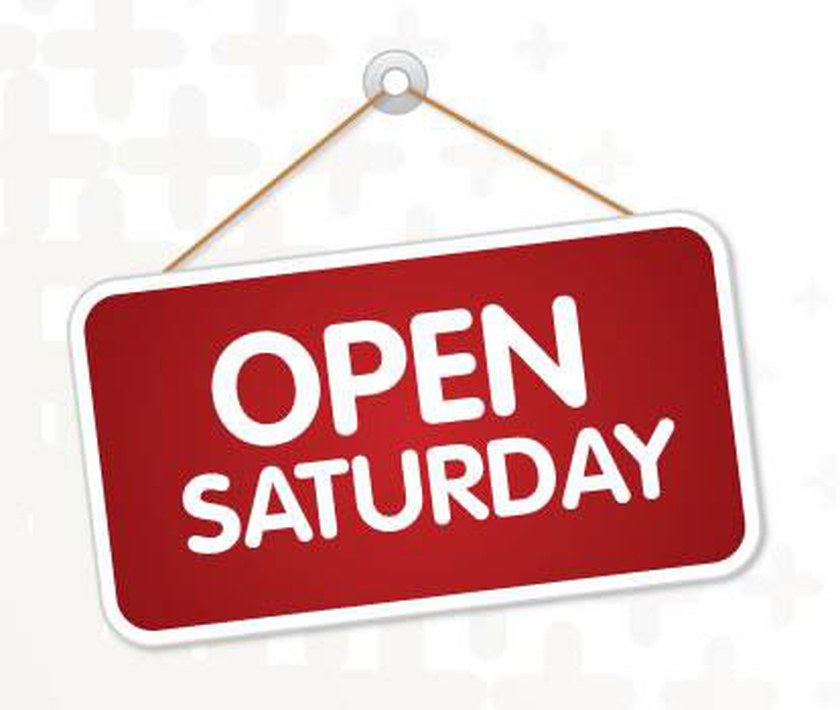 Open Saturday