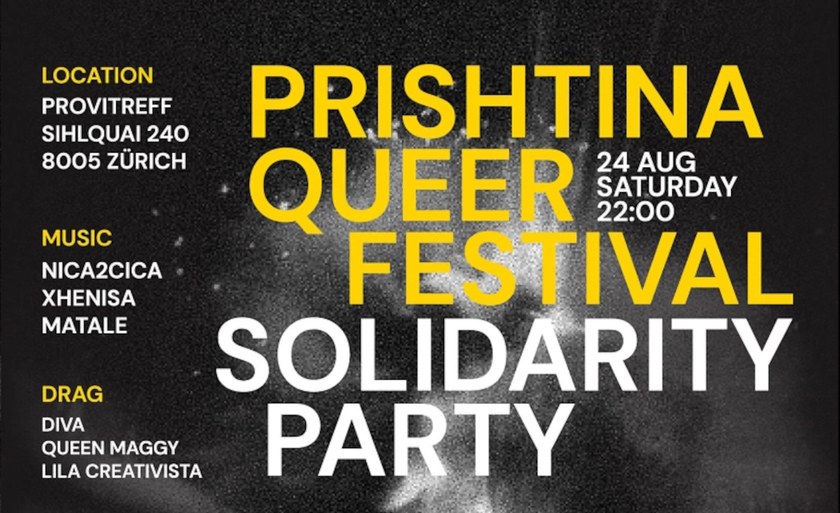 Prishtina Queer Festival Solidarity Party