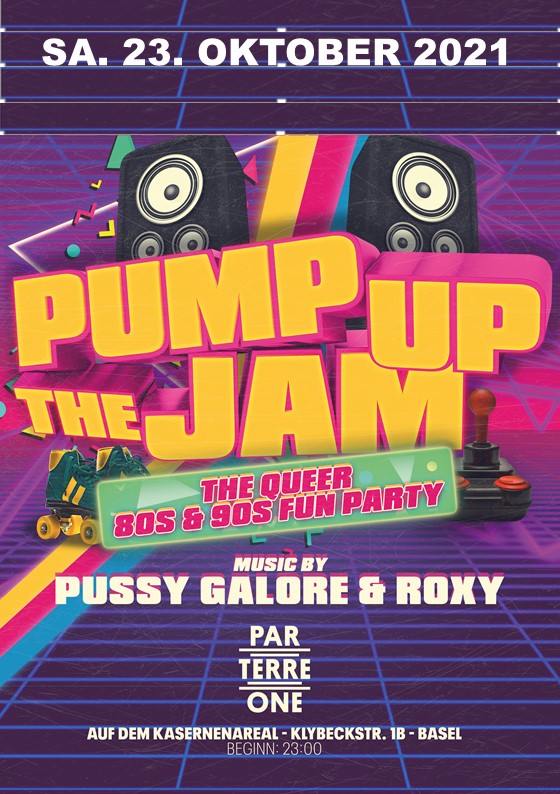 Pump Up The Jam — GAY.CH · Alles bleibt anders!