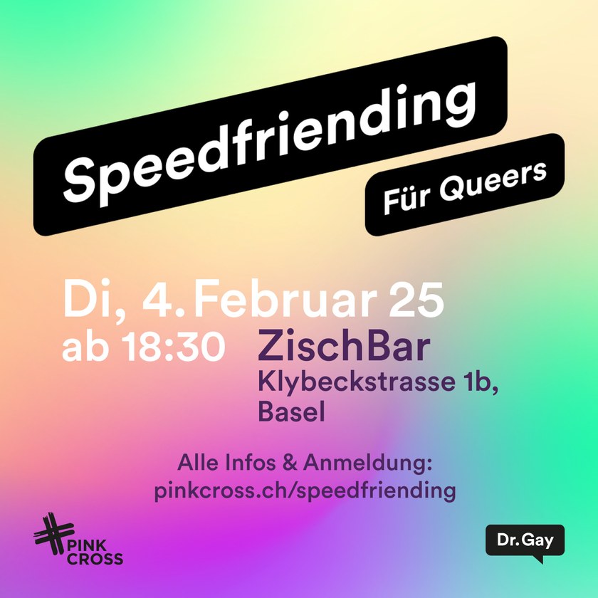 Queeres Speedfriending @ ZischBar Basel