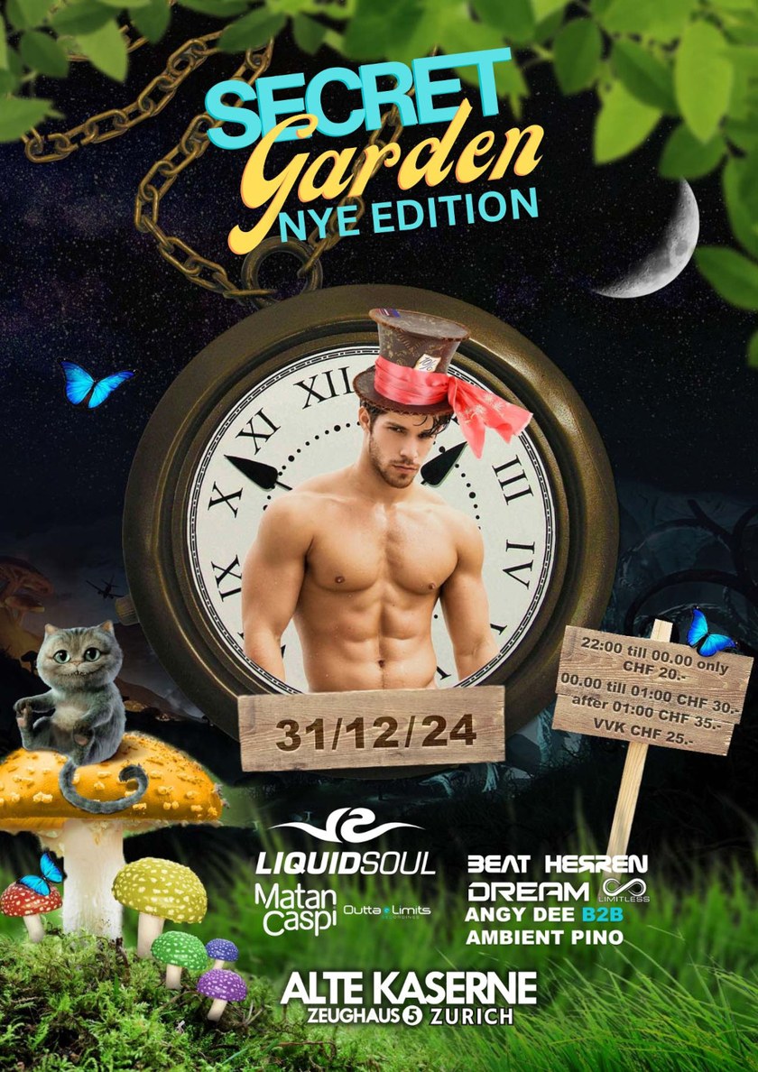 Secret Garden NYE Edition