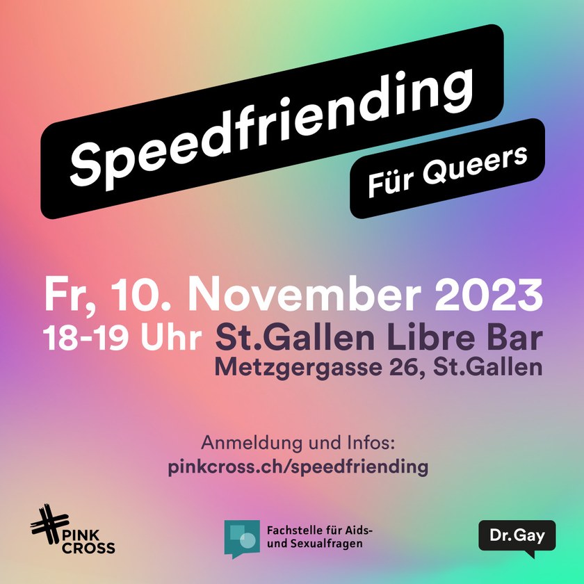 Speedfriending für Queers
