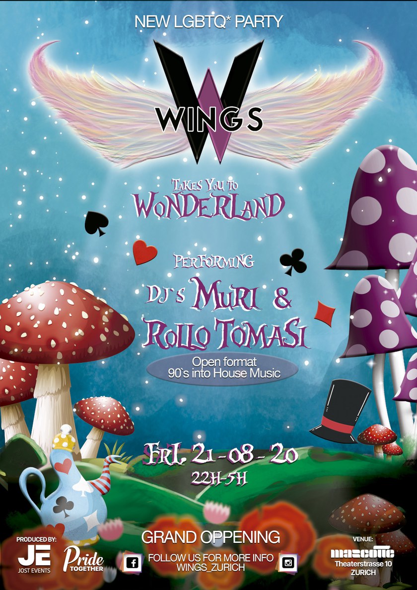 Wings takes you to Wonderland