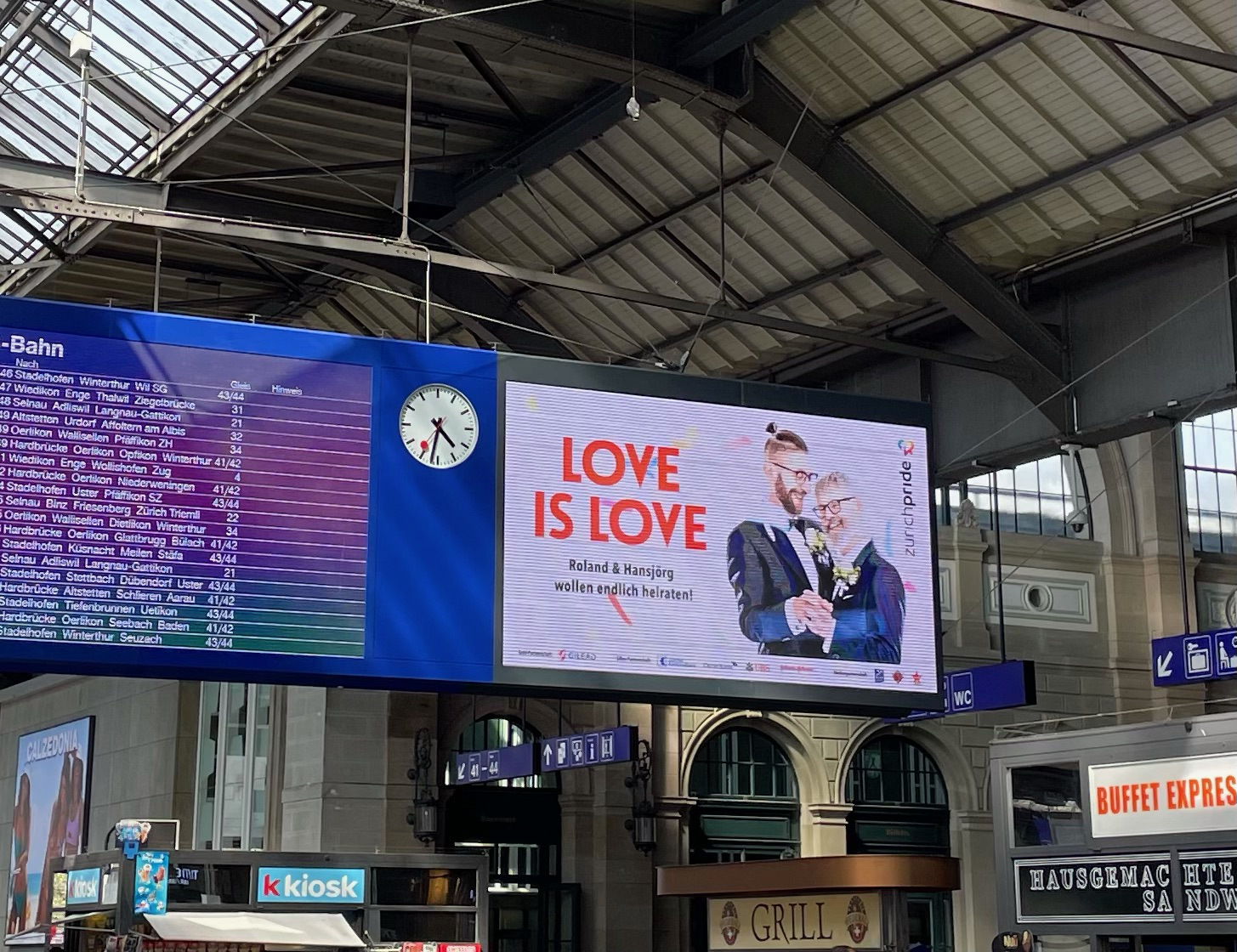 Zürich im Pride Month 2021 — GAY.CH · Alles bleibt anders!
